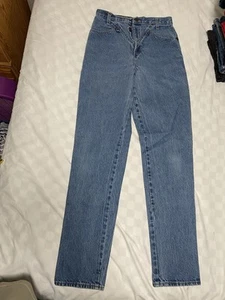 VTG Ozark Mountain USA Jeans 27x36 V-Yoke High Rise Tapered Leg 90s Denim - Picture 1 of 10