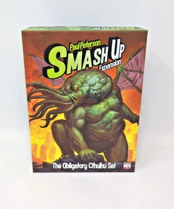 Smash Up The Obligatory Cthulhu Expansion Two Players Ages Twelve Years and Up - Picture 1 of 3