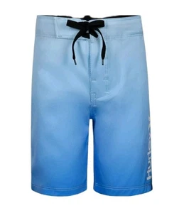 Hurley Dawn Blue Ice Board-Swim Shorts NWT Boys 20/30 - Picture 1 of 6