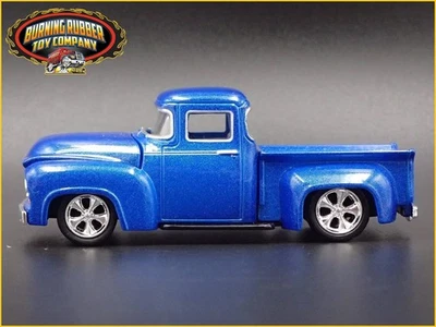 Modello Auto Diecast 1:64 Ford F100 Pickup Truck Chip Foose Overlord 1956 - Immagine 1 di 4
