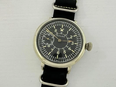 Rolex Lever Laco Aviator Luftwaffe Pilots WWII Vintage 1939-1945 Swiss Men Watch - Image 1 of 4