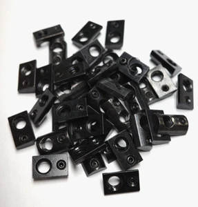 39 tlg. 3313 1/4-20 Roll-In T-Mutter mit Madenschraube - Bild 1 von 3