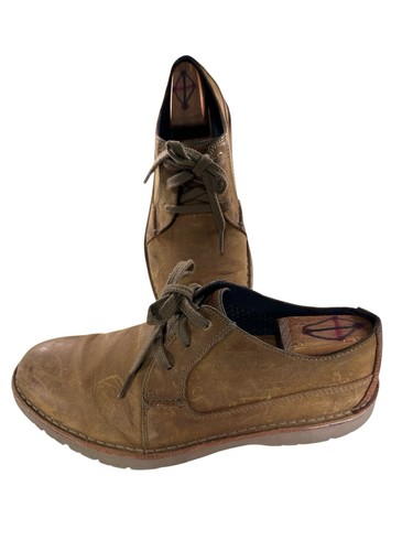 Scarpe uomo Clarks Collection Comfort taglia 9 M in pelle marrone