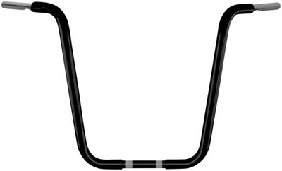 Wild 1 1-1/4in. Chubby Psycho Ape Hanger Handlebar - 18in. - Black Motorcycle - Image 1 of 4