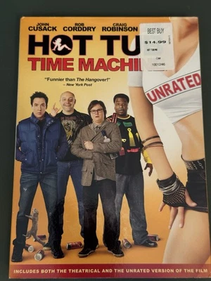 Hot Tub Time Machine - Unrated (DVD, 2010) John Cusack NEW w/ Slip Cover - Image 1 of 3