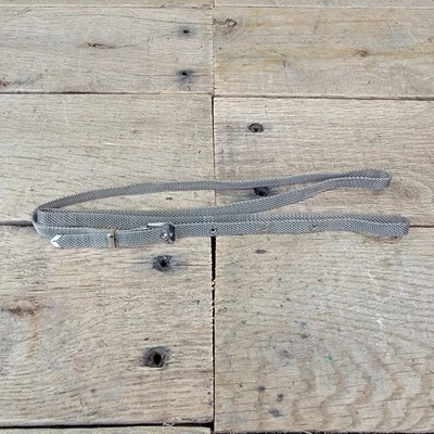 Cinturón Cadena Malla Tono Plata Y2K De Colección Años 90 Ajustable Sin Marca Pequeño Retro Mod Foto 1 de 4