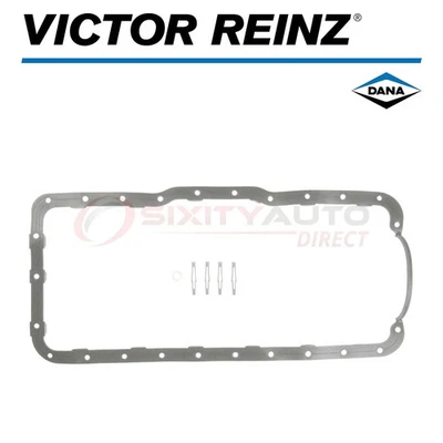 MAHLE Oil Pan Gasket Set for 1988-1996 Ford F-350 4.9L L6 - Engine dk - Imagem 1 de 4