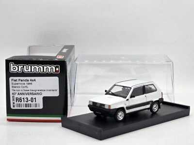 Fiat Panda 4x4 Supernova 1986 - Bianco Corfù - BRUMM R613-01 1:43 1/43 - Immagine 1 di 2