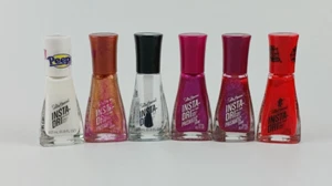 6 PACK SALLY HANSEN MIXED LOT NAIL COLOR INSTA-DRI COLORS IN DESCRIPTION - Picture 1 of 15