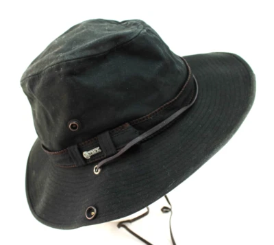 De colección OUTBACK TRADING Wallaby Para hombres Grande Negro Piel Aceitosa Snap Bush Sombrero LIMPIO Foto 1 de 4