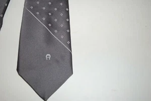 ETIENNE AIGNER TIE. GREY. - Picture 1 of 3