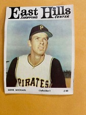 Pittsburgh Pirates Gene Michael 1966 East Hills Shopping Center Card #45