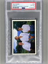 1987 Panini #58 Genesis The Smash Hits Collection Italian PSA 6 - Pop 1 - 0 High