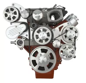 Chevy LSA All Inclusive Serpentine Kit AC PS ALT Factory Supercharger Billet - Picture 1 of 5