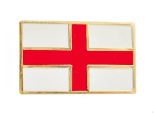 England St George Cross Flag Pin Badge - Foto 1 di 2