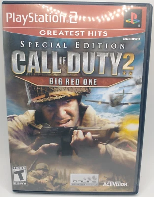 Call of Duty 2: Big Red One -- Enhanced Greatest Hits (Sony PlayStation 2, 2006) - Image 1 of 4