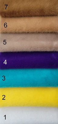 Super weicher Kaninchen Kunstfell Stoff zum Basteln und Teddybären basteln. - Bild 1 von 4