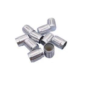 AU Stock 10x Aluminum Hi-Fi CD Volume Tone Control Potentiometer Knob 6mm Silver - Picture 1 of 5