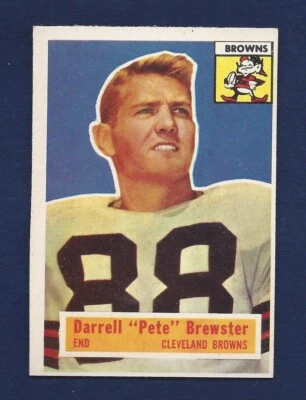 PACK FRESH SHARP   1956 TOPPS  #21 DARELL PETE BREWSTER  .99 SHIP L433 - Image 1 of 2