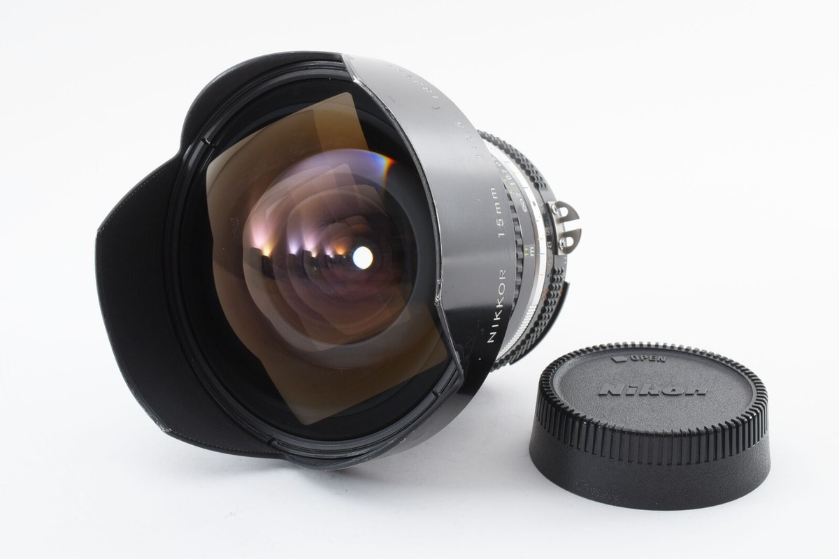 Nikon ニコン Ai-s NIKKOR 15mm F3.5 超広角 15mm Focal f/3.5 Camera