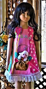 Girls Handmade One Of A Kind Easter Dresses. Size 2T/3T. Only 2 Available - Picture 1 of 15