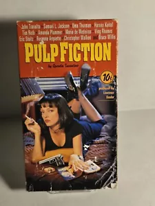Pulp Fiction (VHS, 1997) - Cardboard Sleeve - Picture 1 of 4