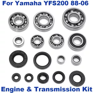 For Blaster YFS200 Bottom End Engine & Transmission Seal Bearing Kit 1988-2006 - Picture 1 of 9