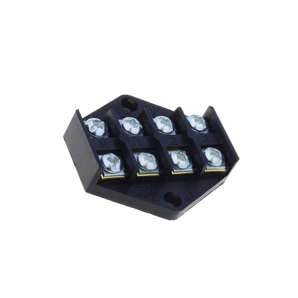 W-96942 Klemmleiste Schraubklemme Wege: 4 2,5mm2 Klemmen: 8 450V 16A PLASTROL - Bild 1 von 1