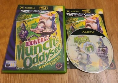 Oddworld Munch's Oddysee Xbox PAL UK EXCELLENT Condition - Image 1 of 4