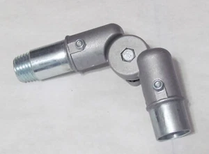 Verlängerungsmastadapter - Eurogewinde auf Eurogewinde. Ganzmetall. 1v - Bild 1 von 6