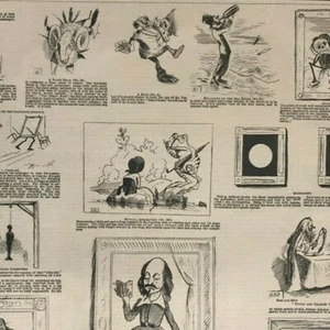 Complete 1874 Daily Graphic Illustrated Large Newspaper Advertising 5/11 VG/EX - Picture 1 of 5