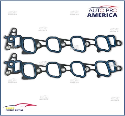 Gaxetas coletoras de admissão inferior Ford Crown Victoria Mustang 4.6L SOHC V8 5.4L 2 peças - Imagem 1 de 4