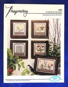 Flowers of the Field Lauren Guarnieri Imaginating #82 Cross Stitch Charts 1991 - Picture 1 of 1
