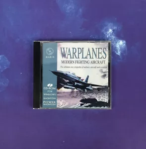 Warplanes Modern Fighting Aircraft Windows Mac CD-ROM - Picture 1 of 4