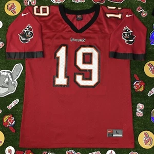 Vintage NFL Tampa Bay Buccaneers Keyshawn Johnson #19 Jersey Team Nike Large - Picture 1 of 10