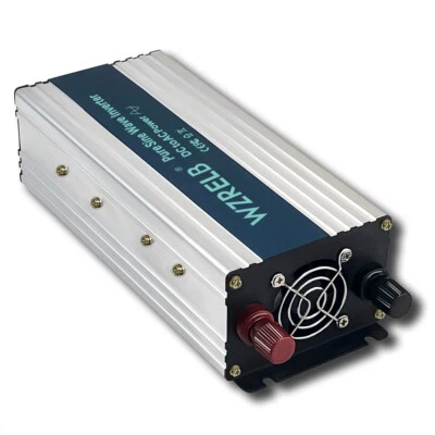 500W Pure Sine Wave Inverter Power Converter 48V to 110V 120V Solar Truck Camp - Image 1 of 4