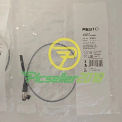1pc New Festo SMT-8M-A-PS-24V-E-0,3-M8D 574334 Sensor - Image 1 of 3