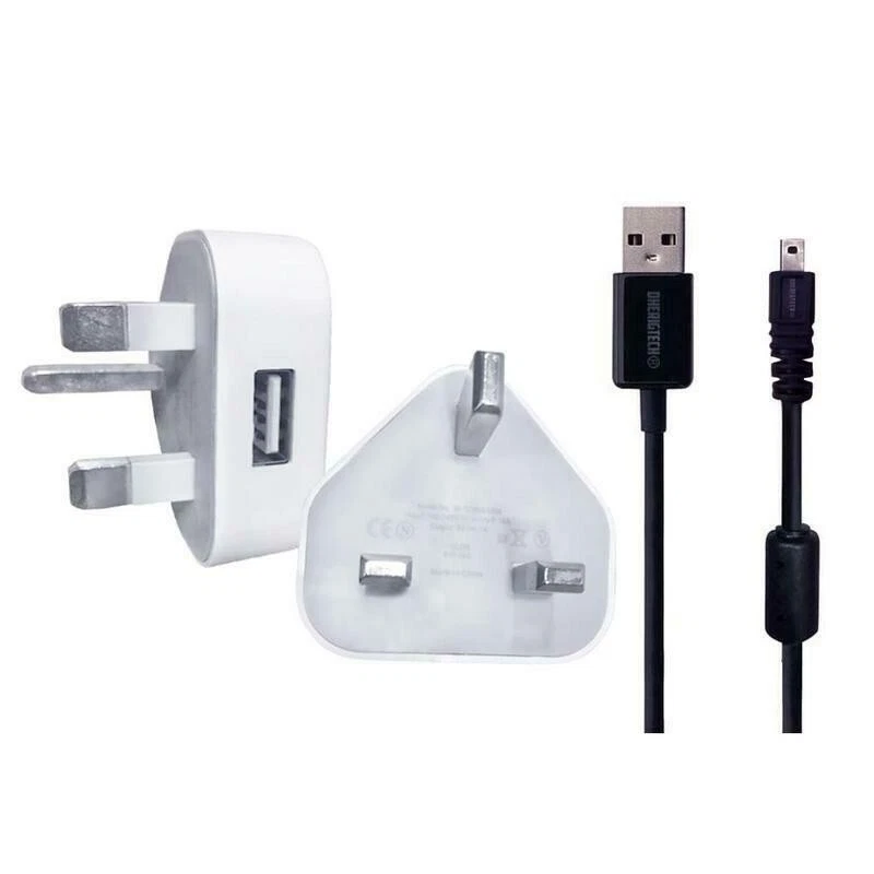 WALL CHARGER & USB DATA SYNC CABLE For RCA Voyager Pro RCT6773W42 B RCT6873W42KC - Image 1 of 1
