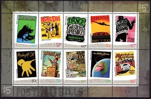 2006 Australian Rock Posters Mini Sheet Mint Never Hinged, Clean & Fresh - Bild 1 von 1