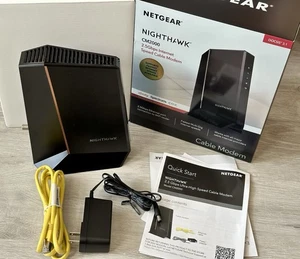 NETGEAR CM2000 Nighthawk DOCSIS 3.1 Cable Modem Used With Original Packaging - Afbeelding 1 van 4