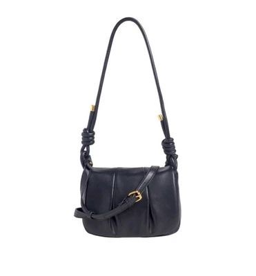 Rachel Zoe Jacquelyn Vegan Leather Purse Black With Crossbody Strap NWT MSRP $98 - Image 1 of 4