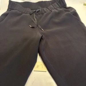 Lululemon City Sweat Jogger Black Size Small Sweatpants Athleisure Cuffed - Picture 1 of 8