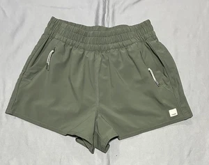 Vuori Shorts Womens Extra Small Green Dash 2.0 Performance Drawstring Running - Picture 1 of 12