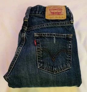 🦅Levi’s 514 Slim Straight RedTab Jeans 10 Slim W23 X L25 Boys🦅 - Picture 1 of 14