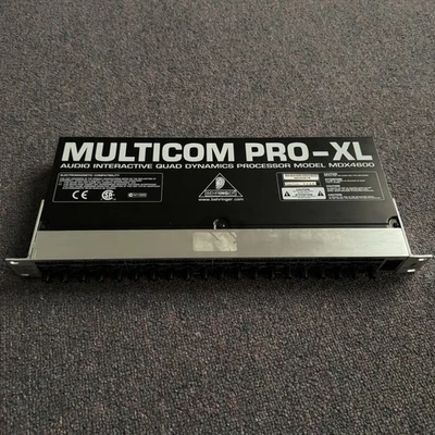 Behringer Multicom PRO-XL MDX4600 4-Ch. Audio Interactive Dynamics Processor - Image 1 of 4