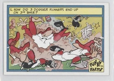 1976 Funky Facts Weird World of Baseball Double Plays (DPs) #24 - Image 1 of 2