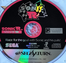 Sonic R Sega Saturn Disc Only Used Tested Japanese ver