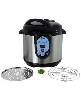 Olla a presión eléctrica inteligente CAREY DPC-9SS, acero inoxidable, 9,5 cuartos - Imagen 1 de 4