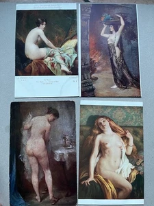 m) n. 22 Cartolina formato piccolo Nudo femminile arte B - Imagen 1 de 6