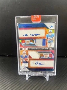 Sam LaPorta Dalton Kincaid /30 2023 Panini Illusions Rookie Dual Patch Auto SP - Picture 1 of 4
